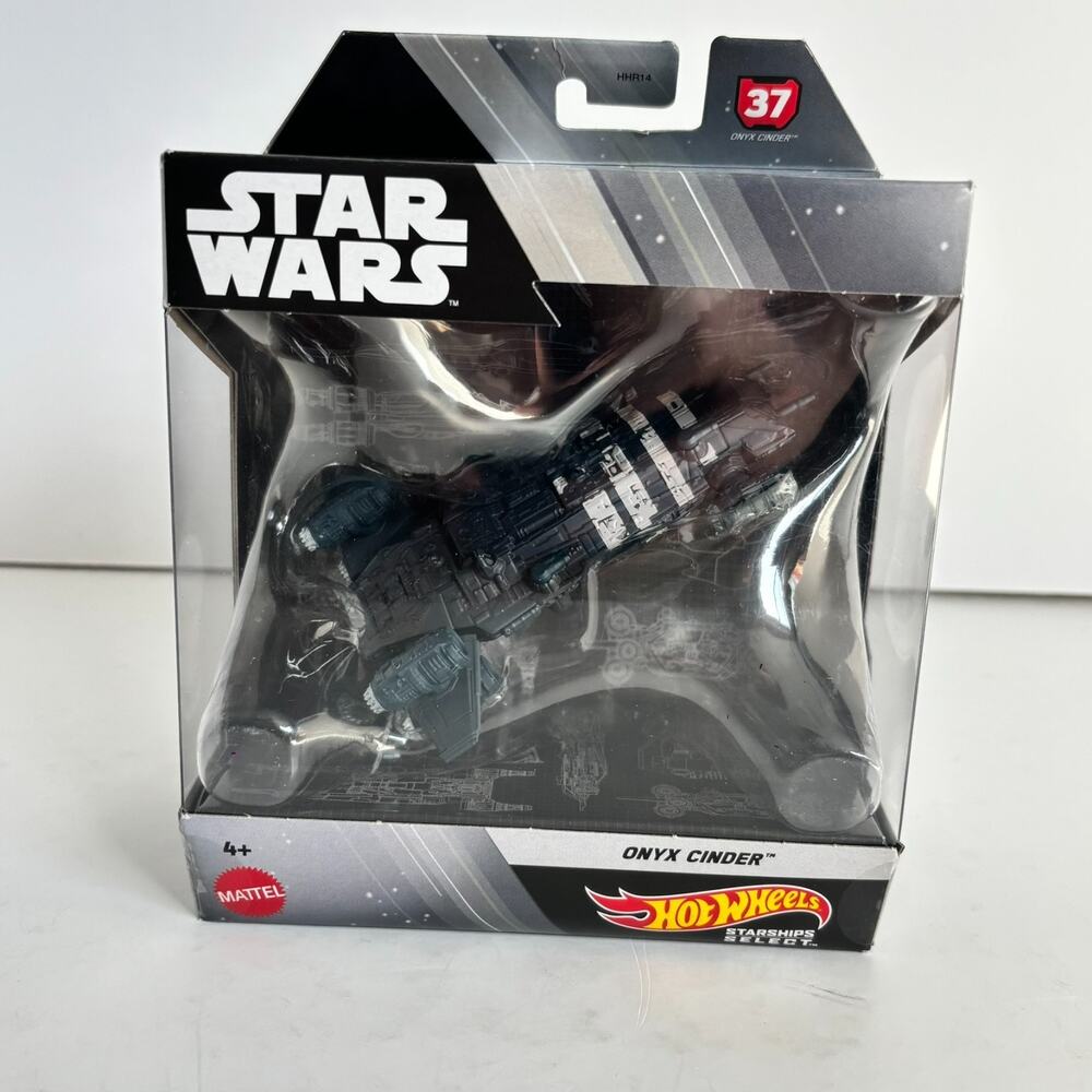 Hot Wheels Star Wars Starships Select Onyx Cinder #37 NEW Mattel Sealed